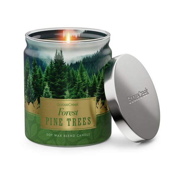 GOOSE CREEK Forest Pine Trees Candle NWT - Picture 4 of 4
